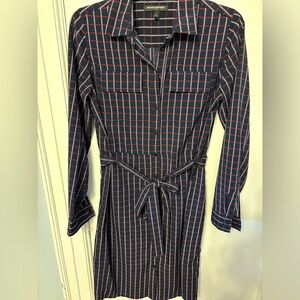 Banana republic tie waist shirt dress size 4